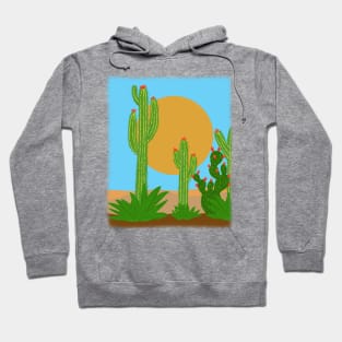 desert scene Hoodie